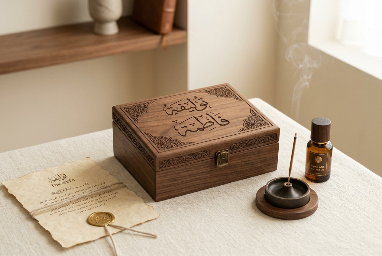 صندوق بخور محفور من توليفة